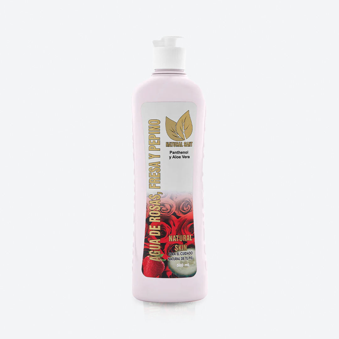 Agua Facial Rosa fresa y pepino - Piel mixta / X500ml Natural
Sant