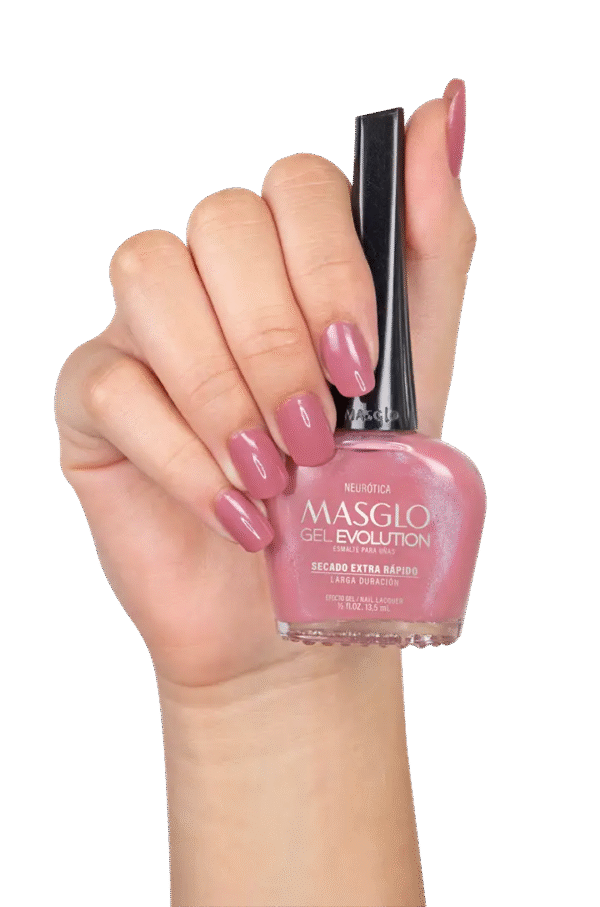 Neurotica - Esmalte Gel Evolution Efecto Gel Masglo 13,5
Ml Perlado - Gama Rosado - Image 2