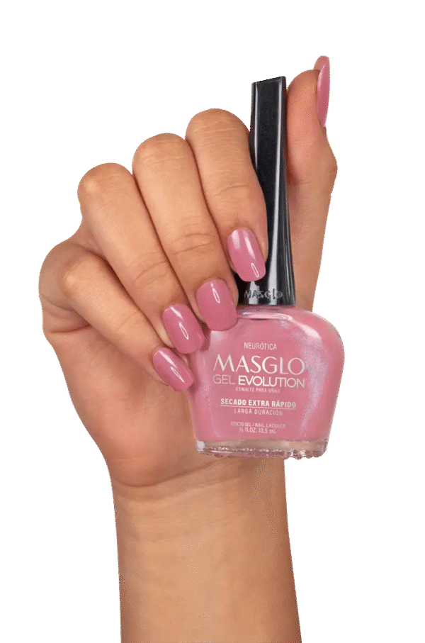Neurotica - Esmalte Gel Evolution Efecto Gel Masglo 13,5
Ml Perlado - Gama Rosado - Image 4
