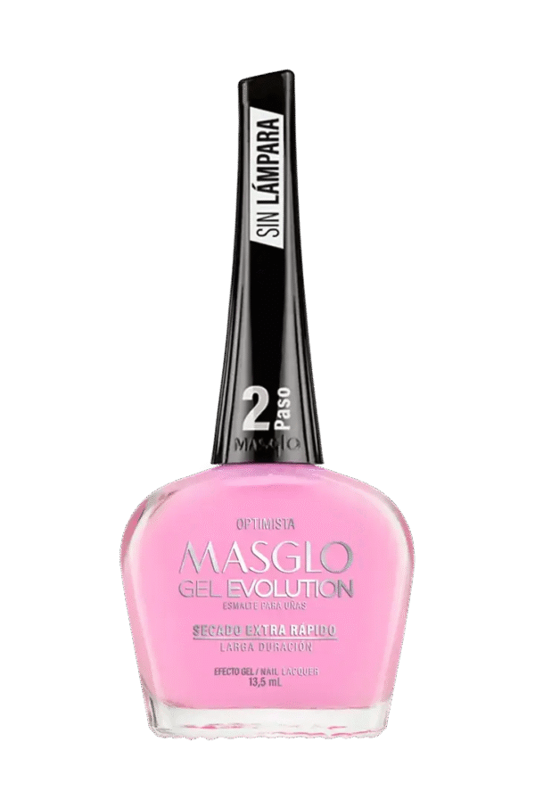 Optimista - Esmalte Gel Evolution Efecto Gel Masglo 13,5
Ml Cremoso - Gama Rosado
