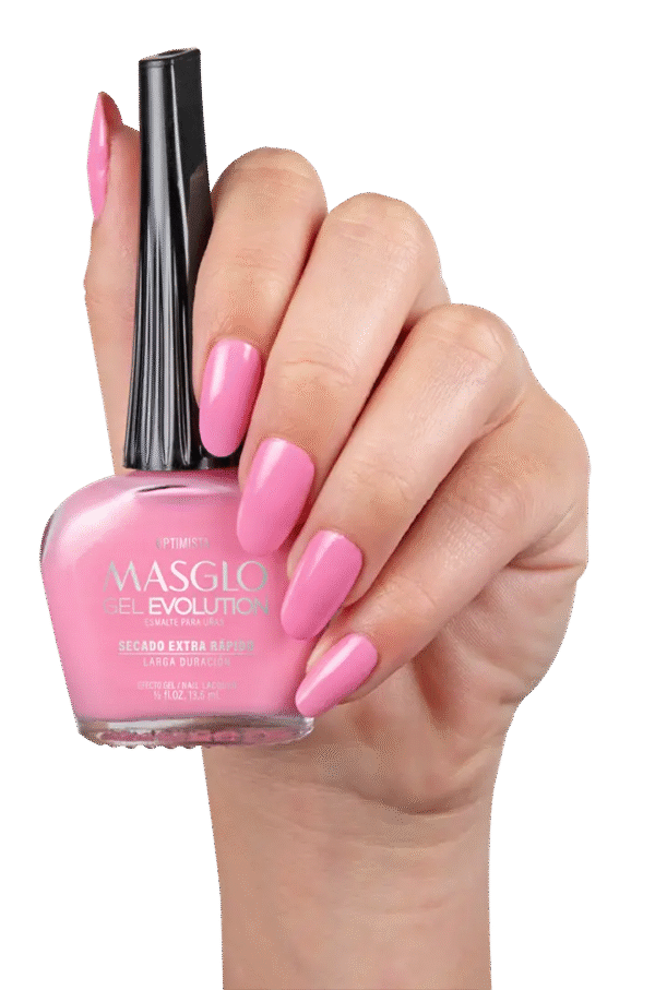 Optimista - Esmalte Gel Evolution Efecto Gel Masglo 13,5
Ml Cremoso - Gama Rosado - Image 2