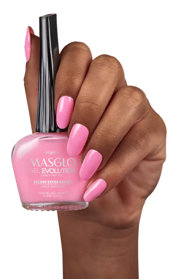 Optimista - Esmalte Gel Evolution Efecto Gel Masglo 13,5
Ml Cremoso - Gama Rosado - Image 3