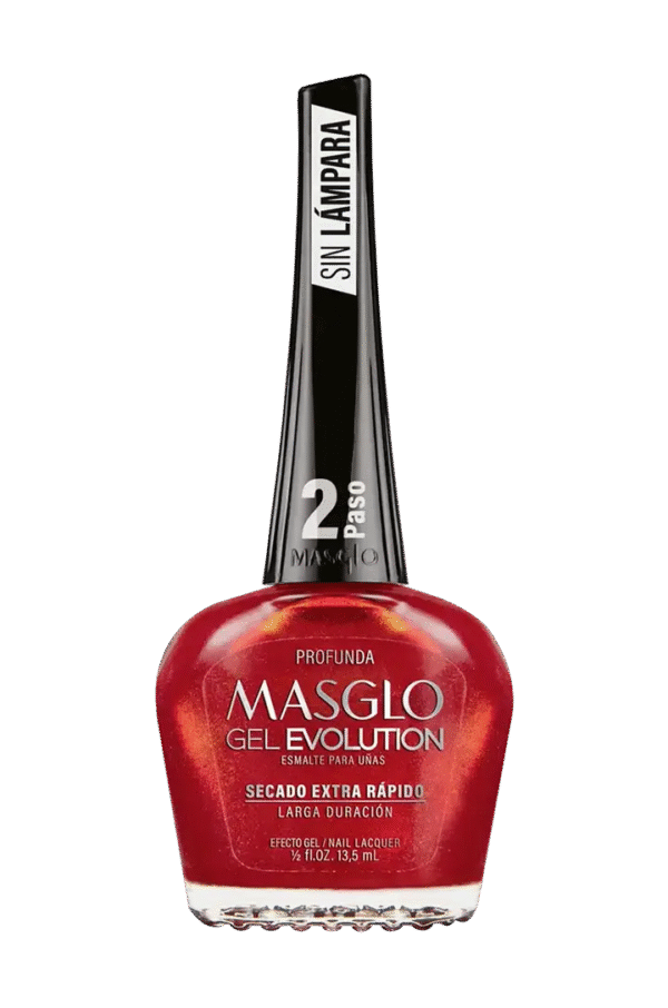 Profunda - Esmalte Gel Evolution Efecto Gel Masglo 13,5 Ml
Perlado - Gama Rojo