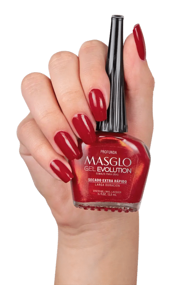 Profunda - Esmalte Gel Evolution Efecto Gel Masglo 13,5 Ml
Perlado - Gama Rojo - Image 2