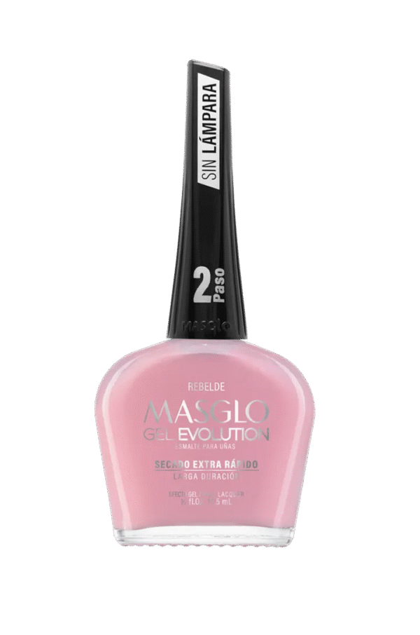 Rebelde - Esmalte Gel Evolution Efecto Gel Masglo 13,5 Ml
Cremoso - Gama Rosado