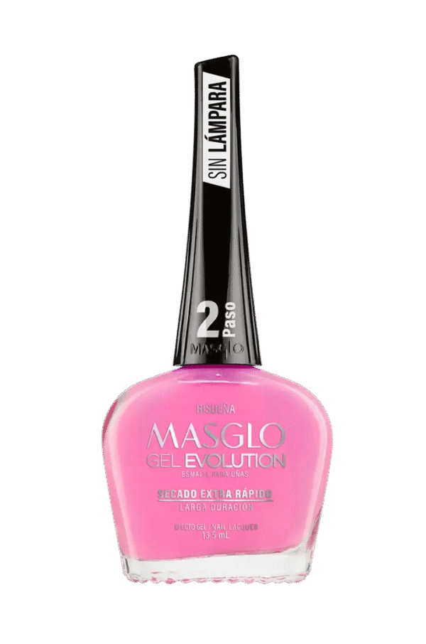 Risueña - Esmalte Gel Evolution Efecto Gel Masglo 13,5 Ml
Cremoso - Gama Rosado