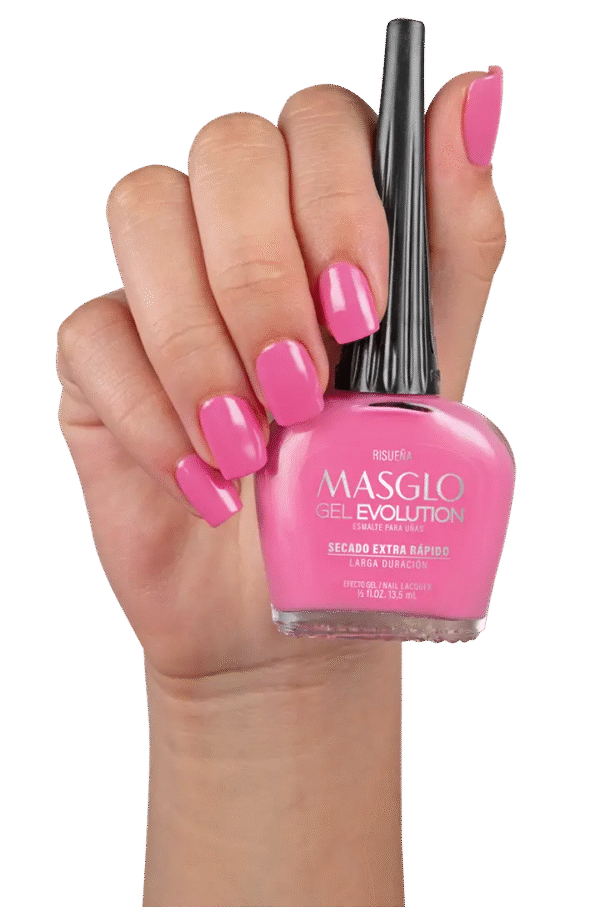 Risueña - Esmalte Gel Evolution Efecto Gel Masglo 13,5 Ml
Cremoso - Gama Rosado - Image 2