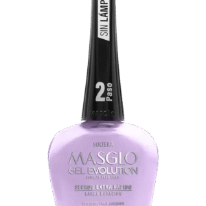 Soltera - Esmalte Gel Evolution Efecto Gel Masglo 13,5 Ml
Cremoso Gama - Lila