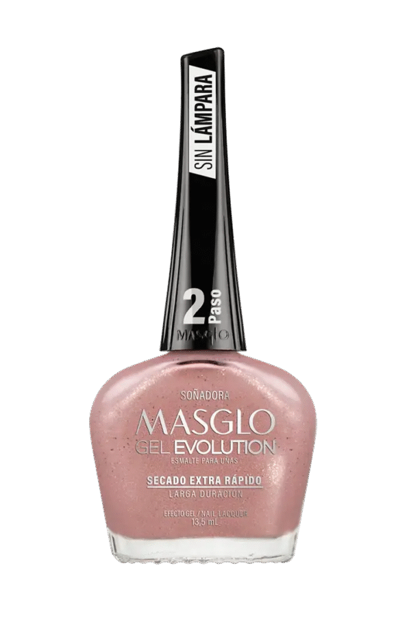 Soñadora - Esmalte Gel Evolution Efecto Gel Masglo 13,5 Ml
Perlado - Gama Rosado