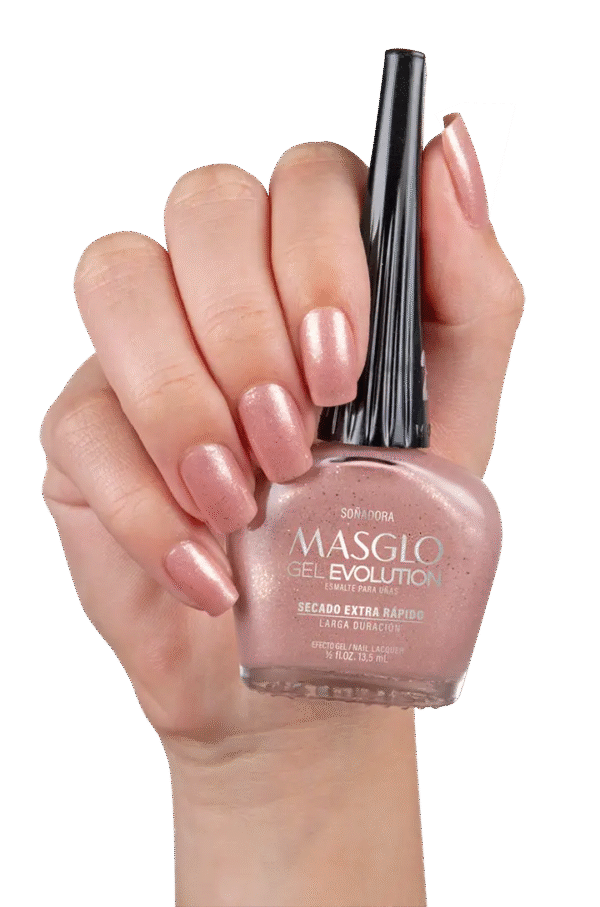 Soñadora - Esmalte Gel Evolution Efecto Gel Masglo 13,5 Ml
Perlado - Gama Rosado - Image 2