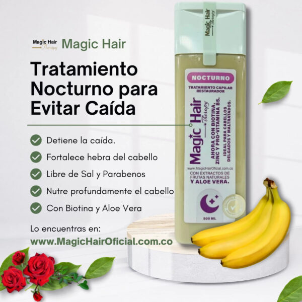 Tratamiento Nocturno para la Caida del Cabello | Magic Hair - Image 3