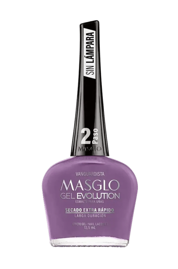 Vanguardista - Esmalte Gel Evolution Efecto Gel Masglo
13,5 Ml Cremoso - Gama Morado