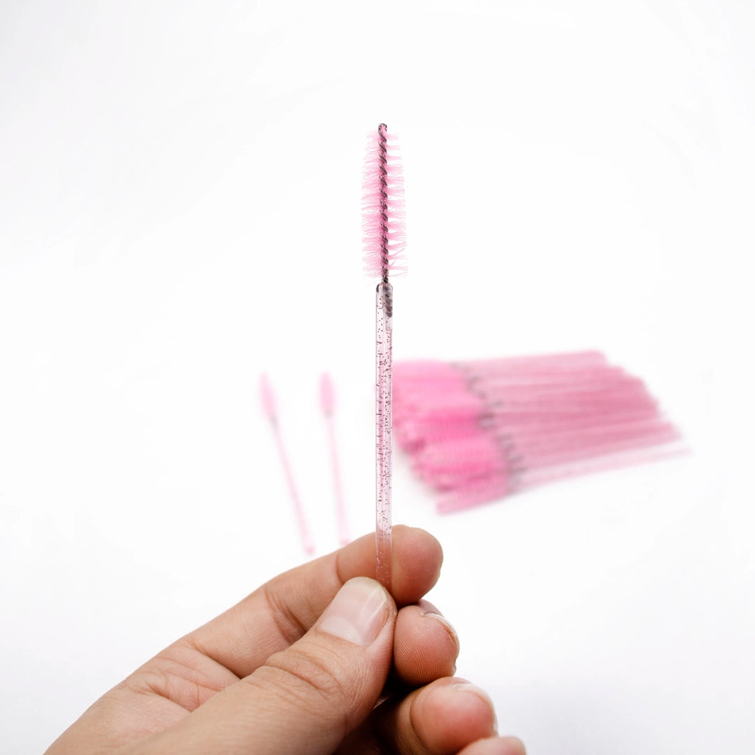 Cepillo De Cejas Y Pestañas X100 Und Verde Ref 33537 Enkor Profesional - Image 4