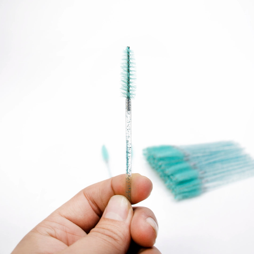 Cepillo De Cejas Y Pestañas X100 Und Verde Ref 33537 Enkor Profesional - Image 8