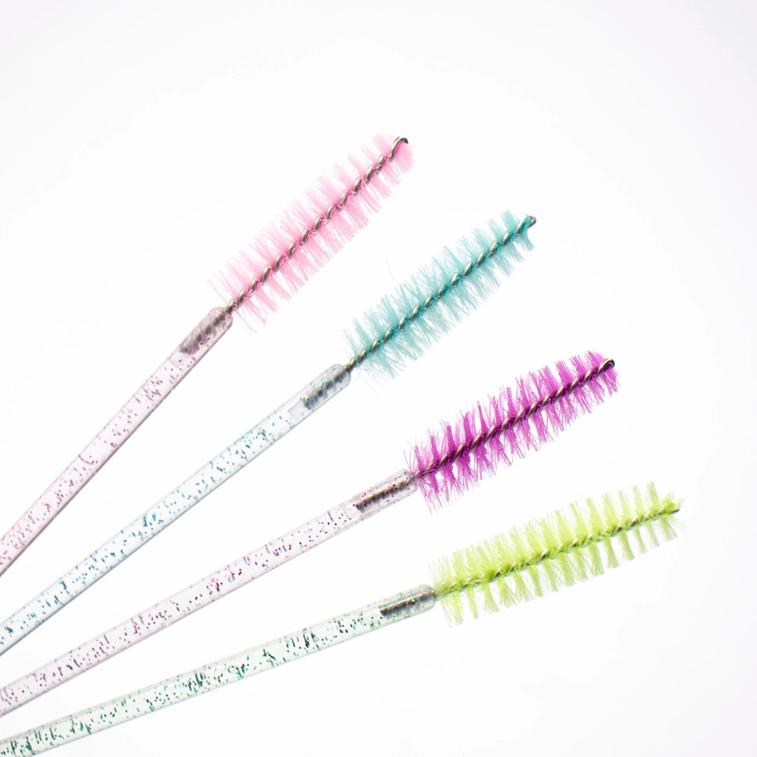 Cepillo De Cejas Y Pestañas X100 Und Verde Ref 33537 Enkor Profesional - Image 2